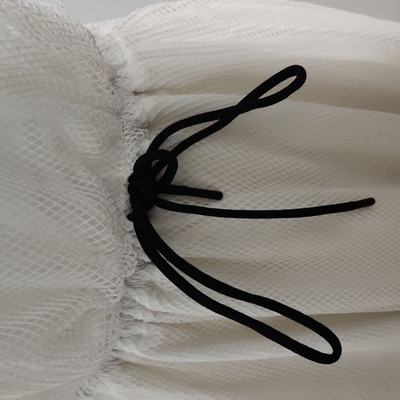 Hunter Drawstring Mesh Dress - Picture 3 of 10